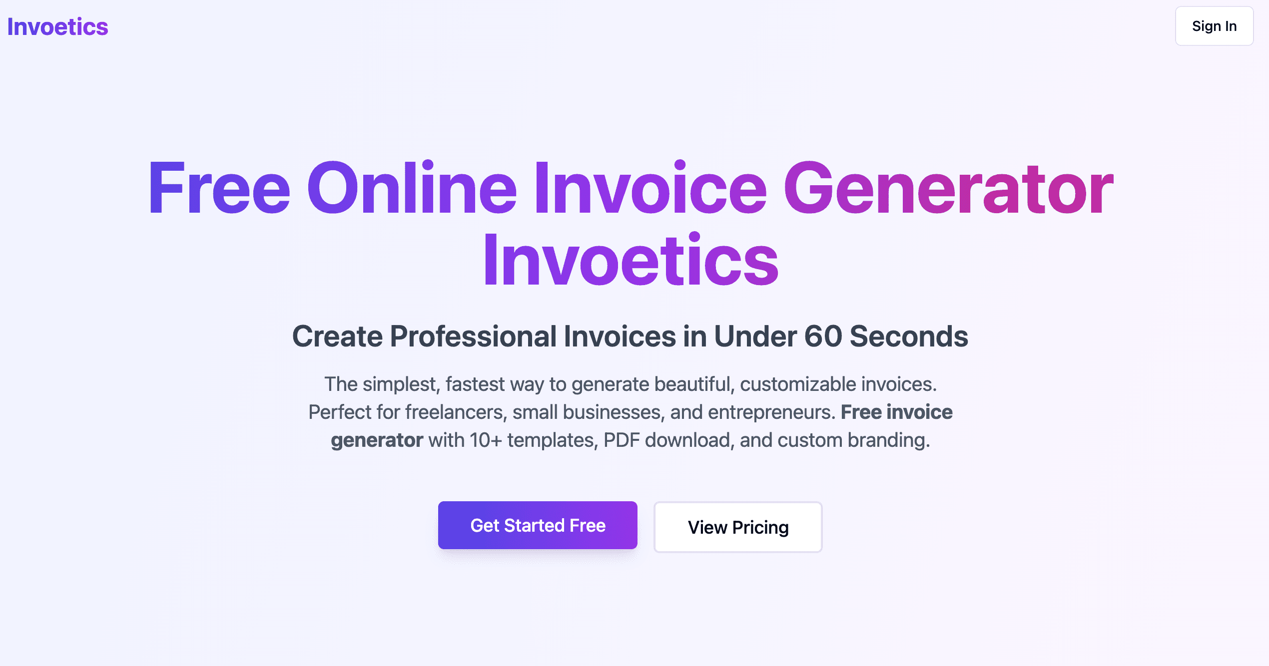 Invoetics